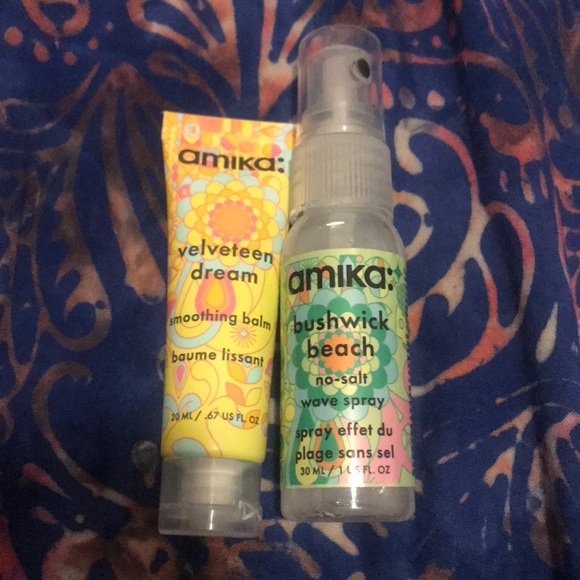 Amika Smoothing Balm & No-Salt Wave Spray - Picture 1 of 1